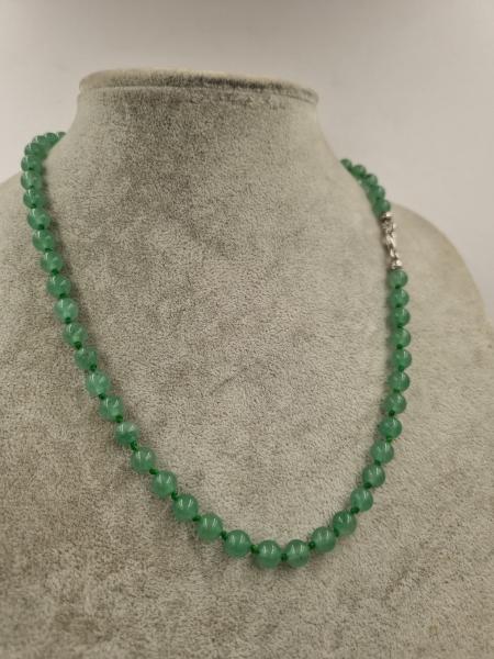 Aventurin 6mm/45cm Gümüş