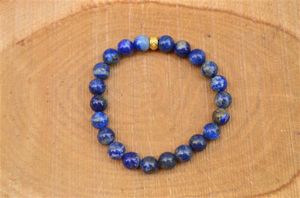 Lapis Lazuli 8mm- Zihinsel Temizlik Taşı