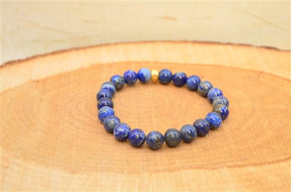 Lapis Lazuli 8mm- Zihinsel Temizlik Taşı