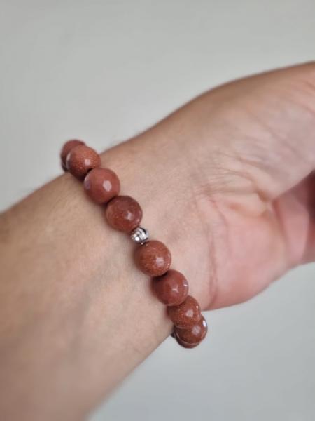 Yıldız Taşı 10mm Doğal Taş Bileklik