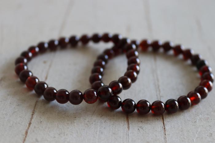 Garnet 6mm Brazilya