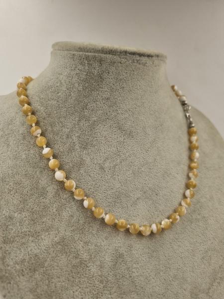 Sedef 6mm/45cm Gümüş