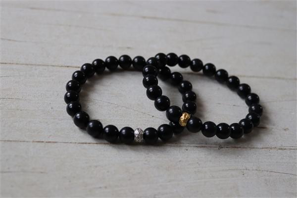 Shungite 8mm EMF Koruma