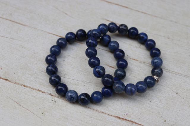 Dumortierite 10 mm -Zeka Taşı