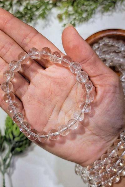 Clear Quartz 8mm Bileklik