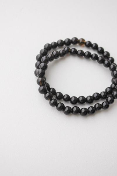 Dumanlı Kuvars Taşı Bileklik – 8 mm