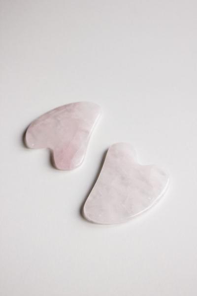 Pembe Kuvars Gua Sha