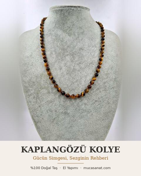 Kaplangözü Kolye 8mm/45cm