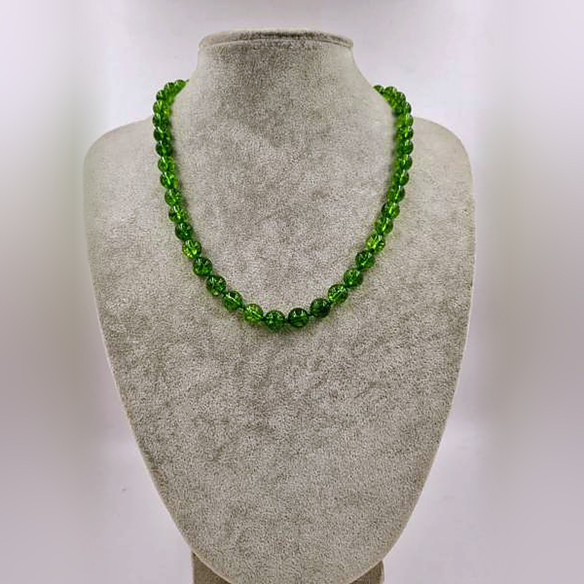 Yeşil Necef Kolye 8mm/45cm